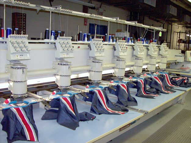 TAJIMA Model TME-HC Embroidery machine,